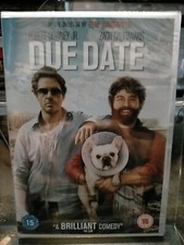 Image of Due Date Film Movie Comedy DVD Cert 15 - Robert Downey Jr - New & Factory Sealed