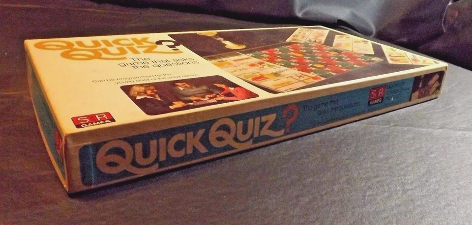QUICK QUIZ?  BOARD GAME 1978 SELCHOW & RIGHTER CO. - COMPLETE - Image 3 of 4