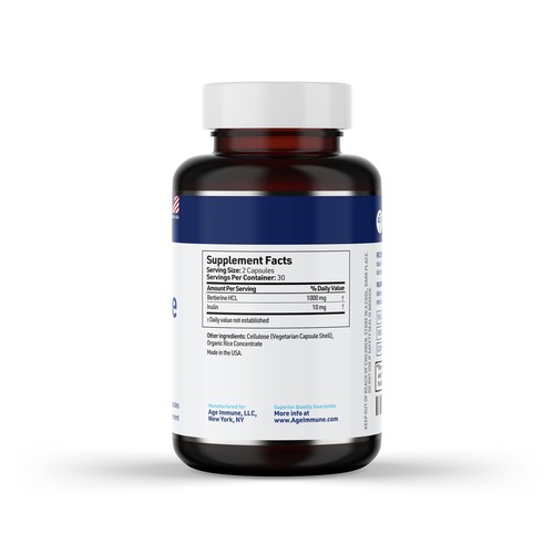Berberine 1000mg Supplement Complex with Inulin Prebiotic - Berberine 500mg p... - Picture 8 of 9