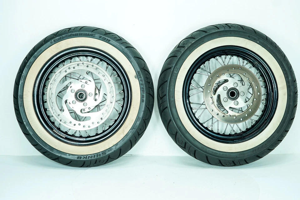 Llanta delantera trasera 15 Harley Sportster Custom XL1200 OEM radios 16" 1339 Foto 2 de 4