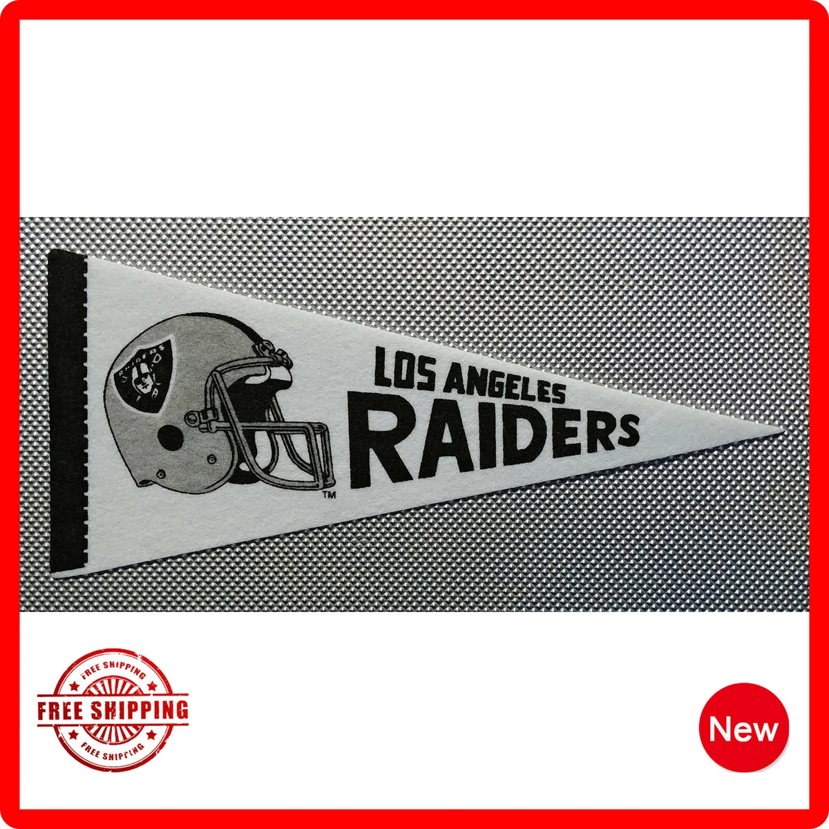 Football Los Angeles Raiders Vintage Sports Pennants and Flags for