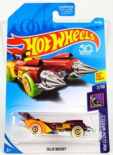 Hot Wheels 2018 Red Ollie Rocket Glow Wheels 7/10 FJX23