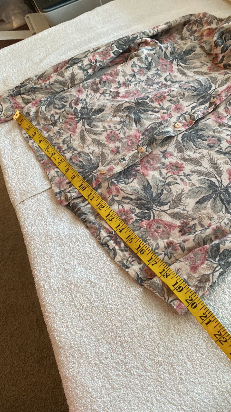 Pendleton button down blouse long sleeve fold dow… - image 4