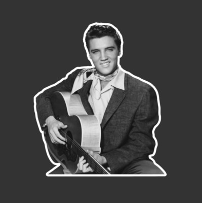 Elvis Presley Sticker Decal
