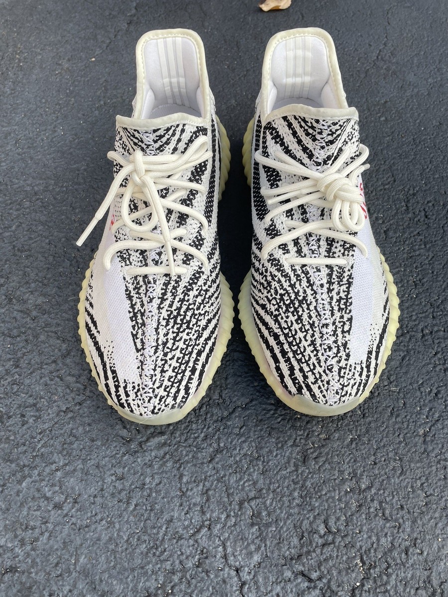 zebra yeezy size 13