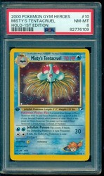 Misty's Tentacruel 010/132 Gym Heroes Holo Rare 1st Edition