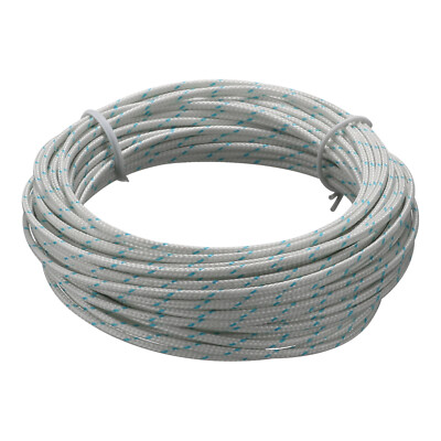 K-Type 2x0.3 Thermocouple Wire AWG 24 Braided Fiberglass Insulation 33 Ft