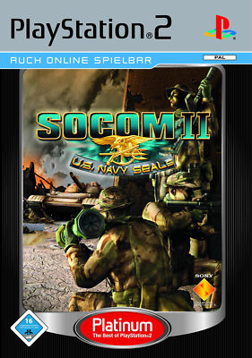 Socom II / 2 U.S. Navy Seals (Sony PlayStation 2, PS2)