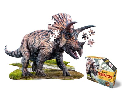 Madd Capp Games & Puzzles I Am Triceratops 100 Piece Jigsaw Puzzle