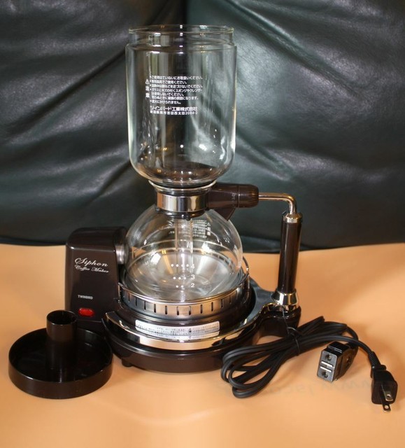 TWINBIRD Cm-d854br Siphon Coffee Maker Brown 4 Cups Ac100v