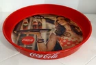 Vintage Coca Cola Pub Bar Advertising Metal Tray