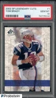 2002 SP Legendary Cuts #1 Tom Brady Patriots PSA 10 GEM MINT