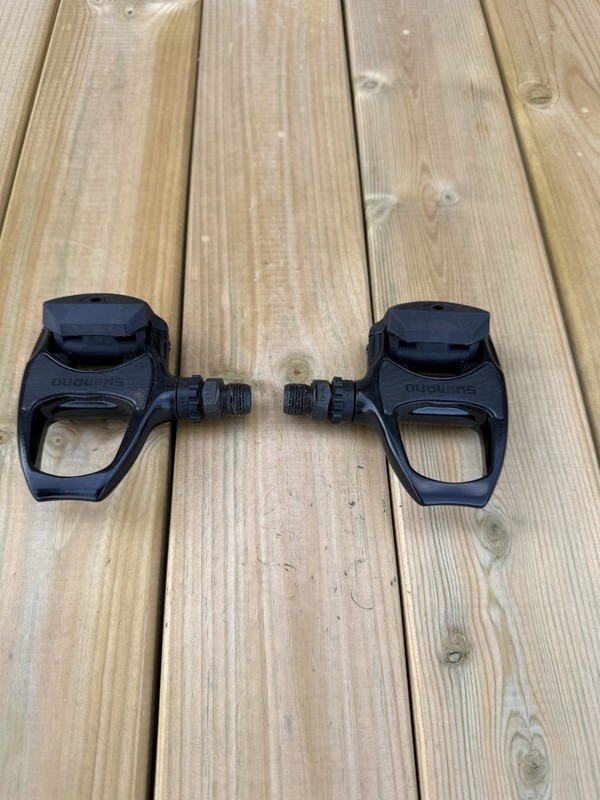 Shimano spd sl pdr540 clipless pedals and new cleats