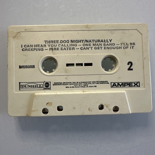 Three Dog Night Naturally (Cassette) Tape Only - Picture 1 of 2