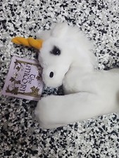 VINTAGE R. DAKIN UNICORN PLUSH 1979 UTOPIA 28-1100 W/TAGS. Glows In The Dark