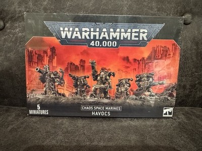 Warhammer 40K Chaos Space Marines: Havocs NIB Games Workshop