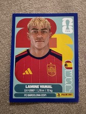 Panini FIFA World Cup 2026 Lamine Yamal ESP 15 FC Barcelona Spain Soccer