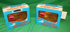 Pair Nos Vintage Nib Champ Blazer Chrome Amber Quartz Fog Lights Like Kc Hilites