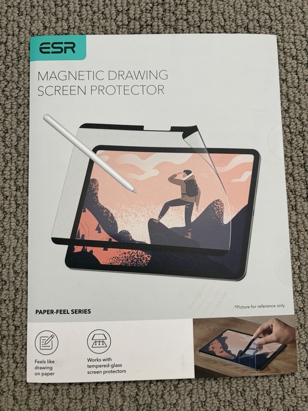 ESR Paper Feel Magnetic Screen Protector iPad Pro 13 Matte Finish