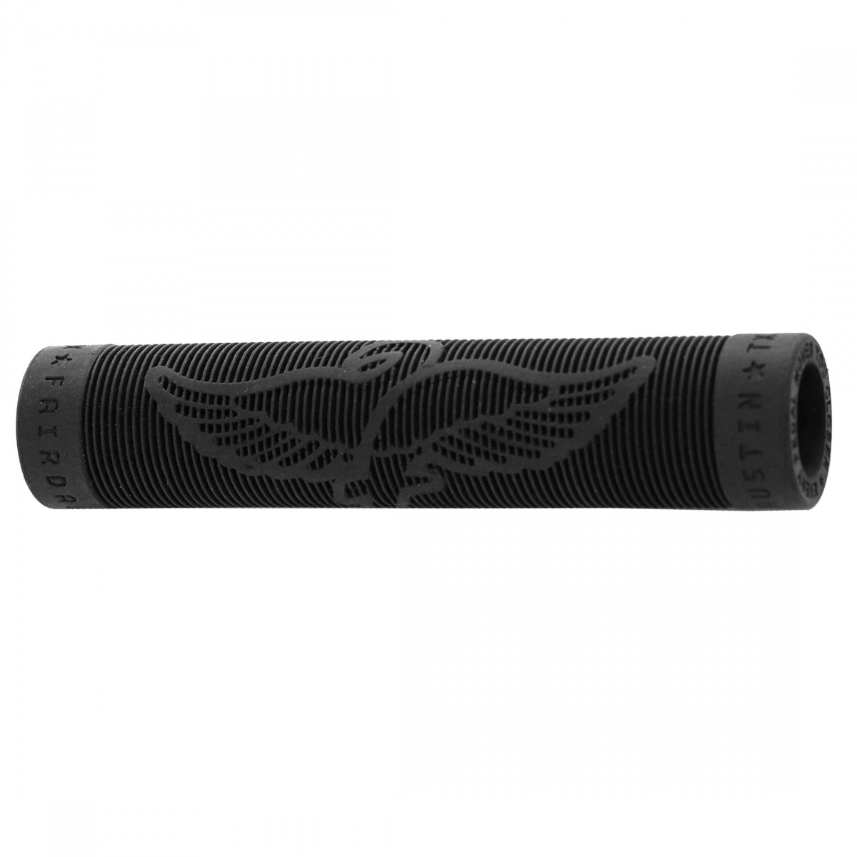 Fairdale Swan Flangeless Black BMX MTB Cruiser Handlebar Grips with End Plugs 4590₽