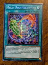 Heavy Polymerization MP24-EN150 Prismatic Secret Rare 1st Edition Yu-Gi-Oh!
