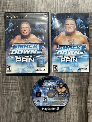 WWE SmackDown Here Comes the Pain (Sony PlayStation 2, 2003) Tested Working PS2
