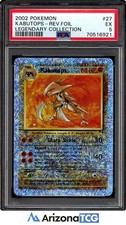 Pokemon 2002 Kabutops 27/110 Reverse Holo Rare Legendary (Collection) PSA 5