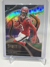 2023 Panini Select - Club Level Tank Dell #219 Silver Prizm Die-Cut (RC)