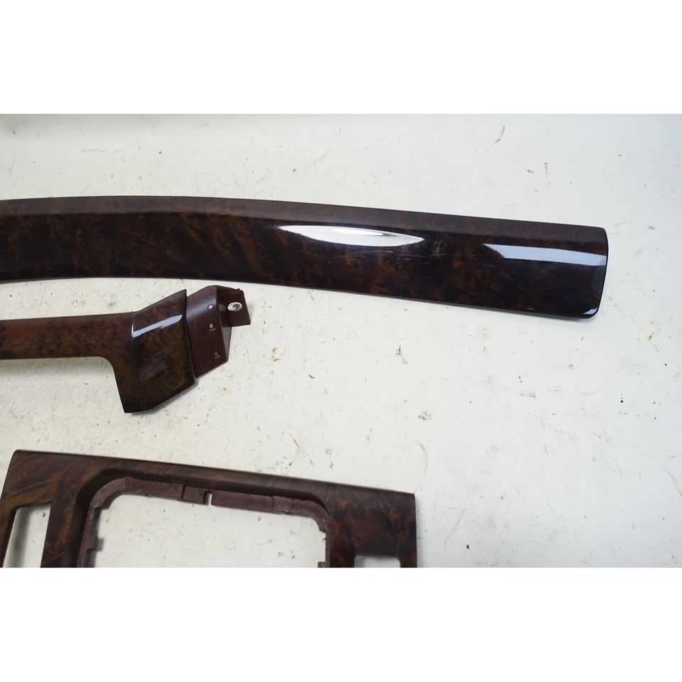 BMW E46 1999-2006 serie 3 sedán de 4 puertas touring interior juego de molduras de madera Myrtle OEM Foto 3 de 4