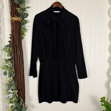 Zara Tie-Neck Mini Dress – XL