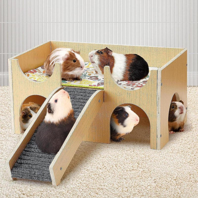 Hamster House Hiding Fun Hideout Nesting for Guinea Pig Mice