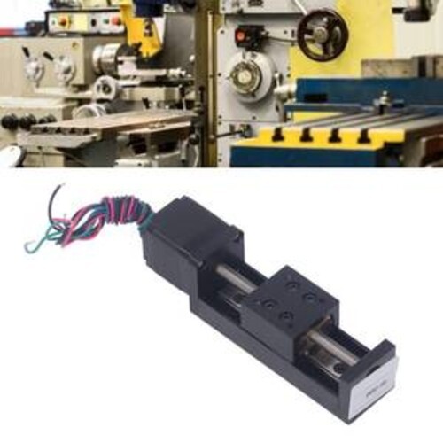 #43T-G907 Mini Linear Rail Guide Slide Actuator with Stepper Motor, | eBay