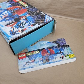 LEGO Ice Planet 2002 Ice Station Odyssey 6983 "NOT Complete"  W/ Box & Manual