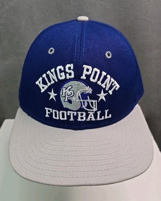 VTG Kings Point Football hat DeLong 7 5/8 Merchant Marines USMMA made USA cap