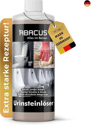 ABACUS  Urinsteinlöser 1000ml | extrem starker Urinsteinentferner | WC S