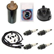 Electronic Ignition Kit & Hot Coil Fits Allis Chalmers Wc Wd Wd45 Fits Delco-cli