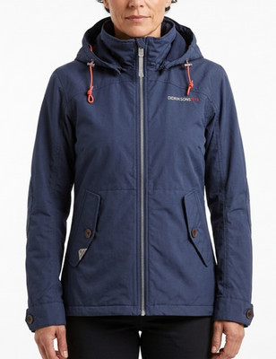 DIDRIKSONS LEA Jacket Women Size 42 Hooded Waterproof MJ6529