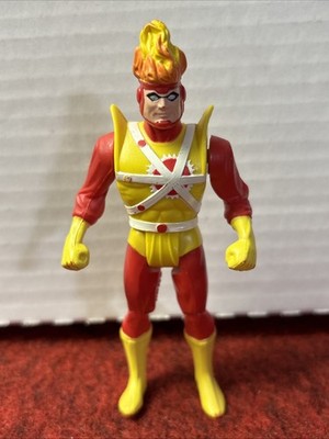 Vintage 1985 Super Powers FIRESTORM, Action Works, Clean, TIGHT DC Kenner
