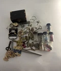 Large Vintage Lot Of Miscellaneous Costume Jewelry Junk Drawer Collection