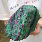 5.43LB Natural green Ruby zoisite (anylite) crystal Chakra Healing Energy