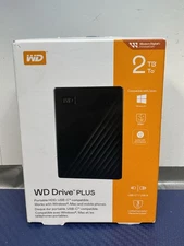 New Western Digital WDBB7B0020BBL-WEWM External 2TB Hard Drive