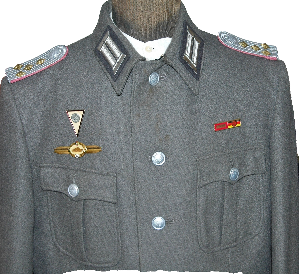 East German DDR NVA Military Officer Uniform, Jacket & Trousers | eBay