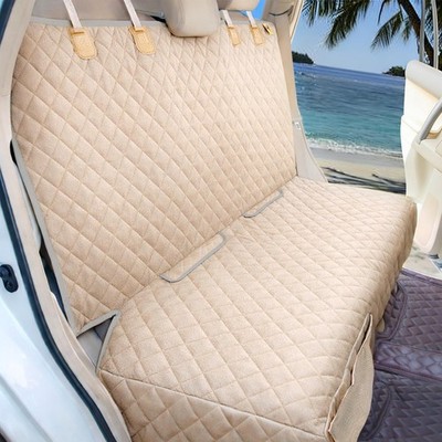 Bark Lover Dog Car Seat Cover for Back Seat Waterproof Backseat Protector, No...