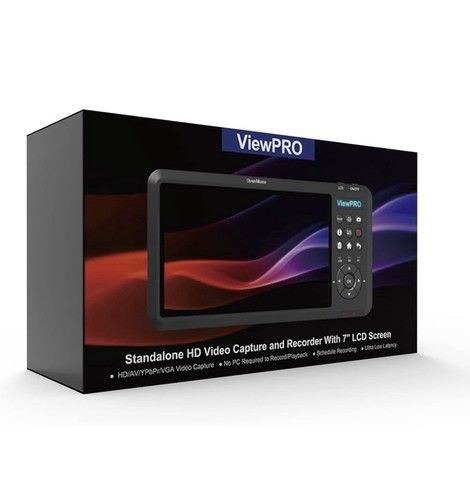 ClonerAlliance ViewPro, Portable 1080p HDMI Video Recorder 7" LCD - Picture 8 of 9