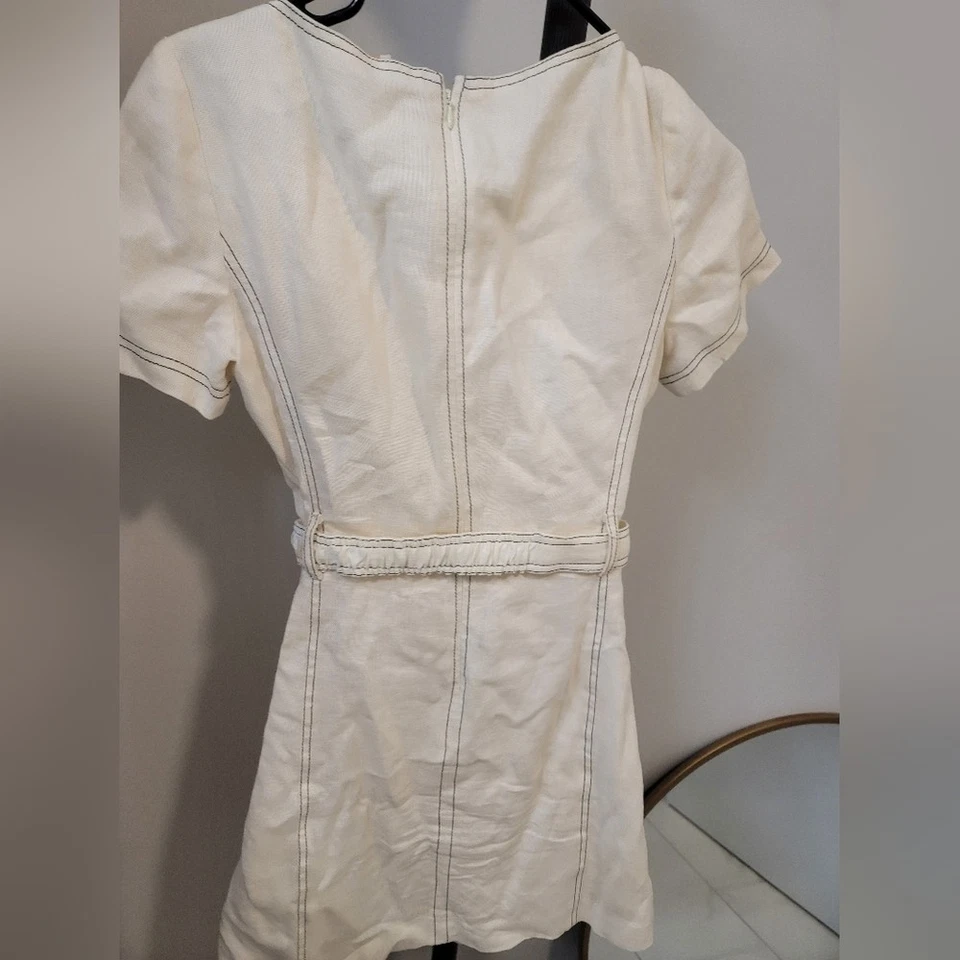 Платье цельнокроеное льняное Tory Burch - размер 2 - Изображение 4 из 4