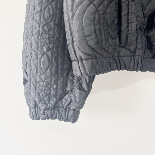 Free People Quinn Quilted Jacket Size XL Black Velvet Patchwork Boho RRP £188 - Picture 8 of 9