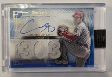 2024 Topps Luminaries Shohei Ohtani Masters of Mound Auto Relic /10 Game Used