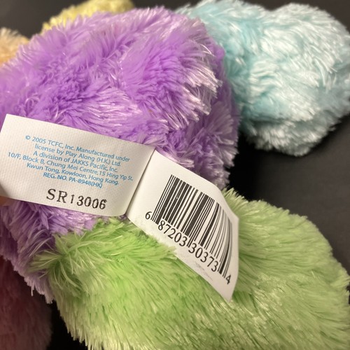Care Bears Work Of Heart Special Edition Plush Bear 8” 2005 Rainbow Beanbag - Picture 7 of 8