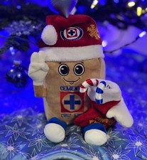 CRUZ AZUL COSTALITO CRUZAZULITO STUFFED TOY EDICI N NAVIDAD 10 INCH