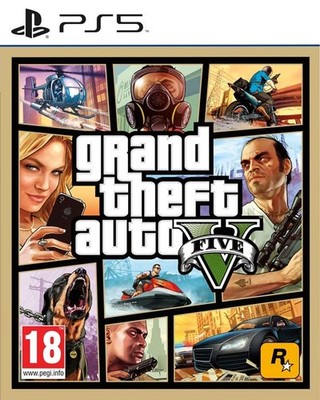 GTA 5 - Grand Theft Auto V für PS5 (100% UNCUT) (Deut (PS5 Software) (UK IMPORT)